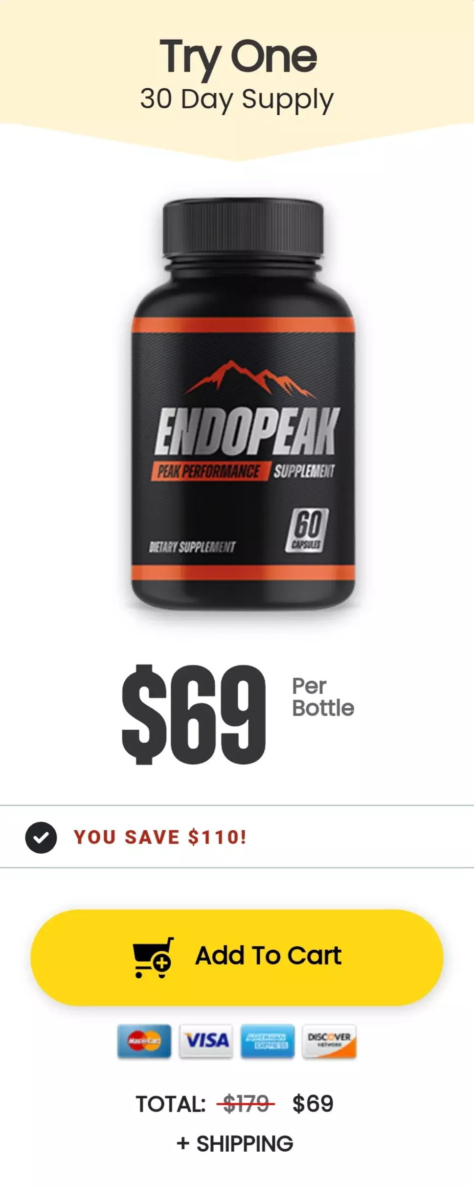 ErosPower™ 1 bottle pricing